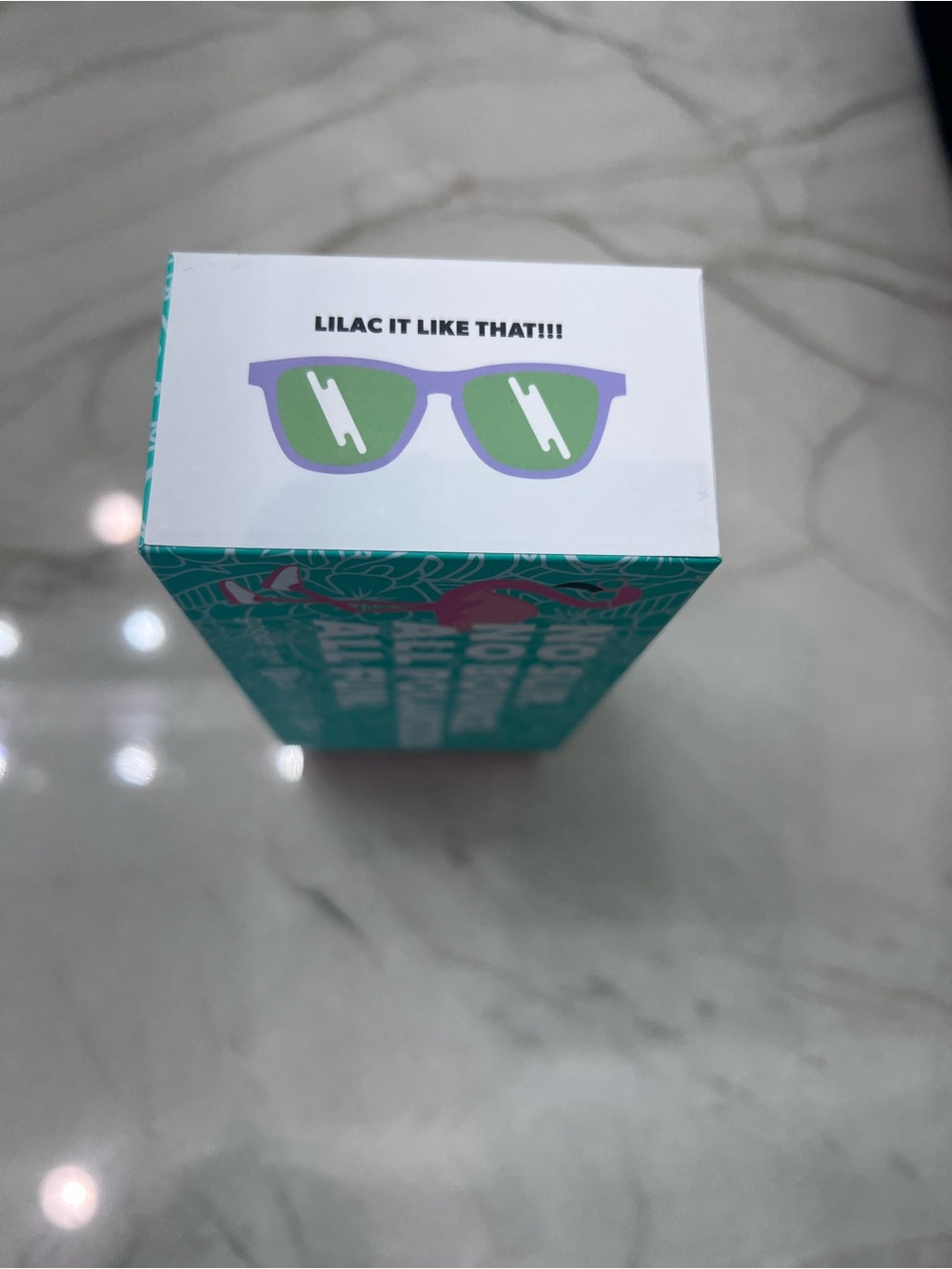 goodr Purple Frame Mirror Polarized Sunglasses NWT - Picture 3 of 6
